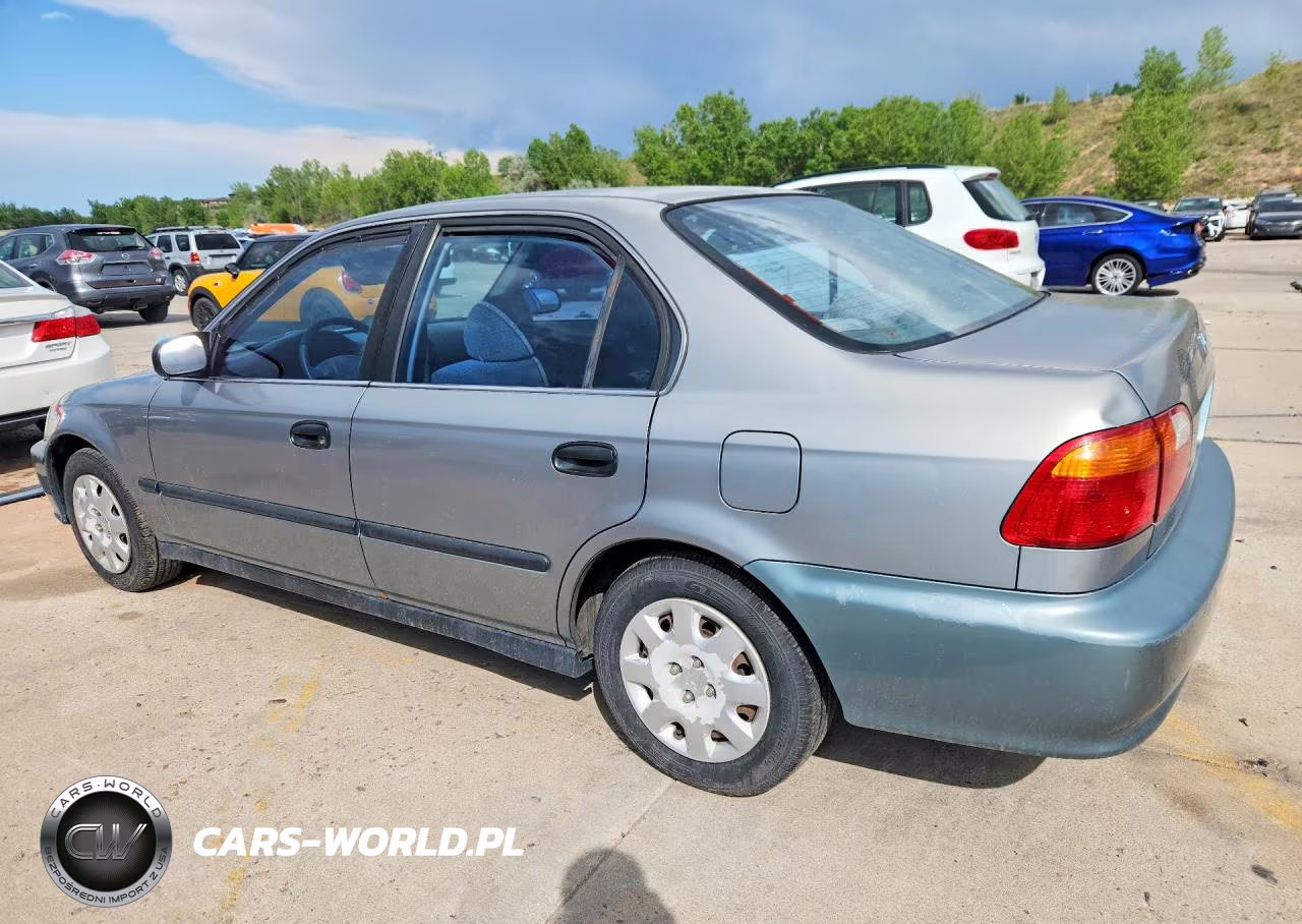 1999 Honda Civic Lx VIN:2HGEJ6573XH594893 - 2