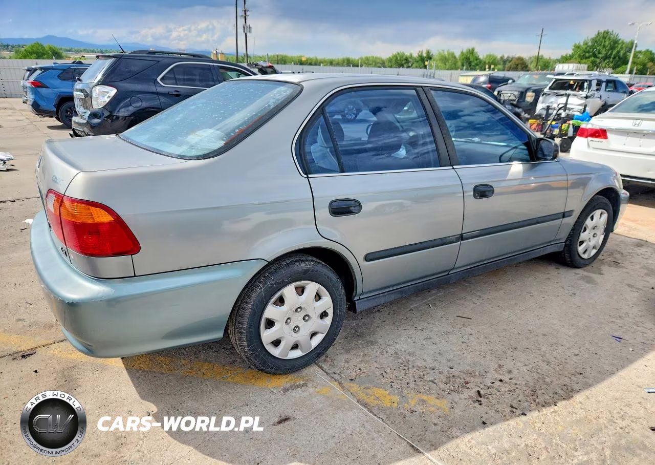 1999 Honda Civic Lx VIN:2HGEJ6573XH594893 - 3