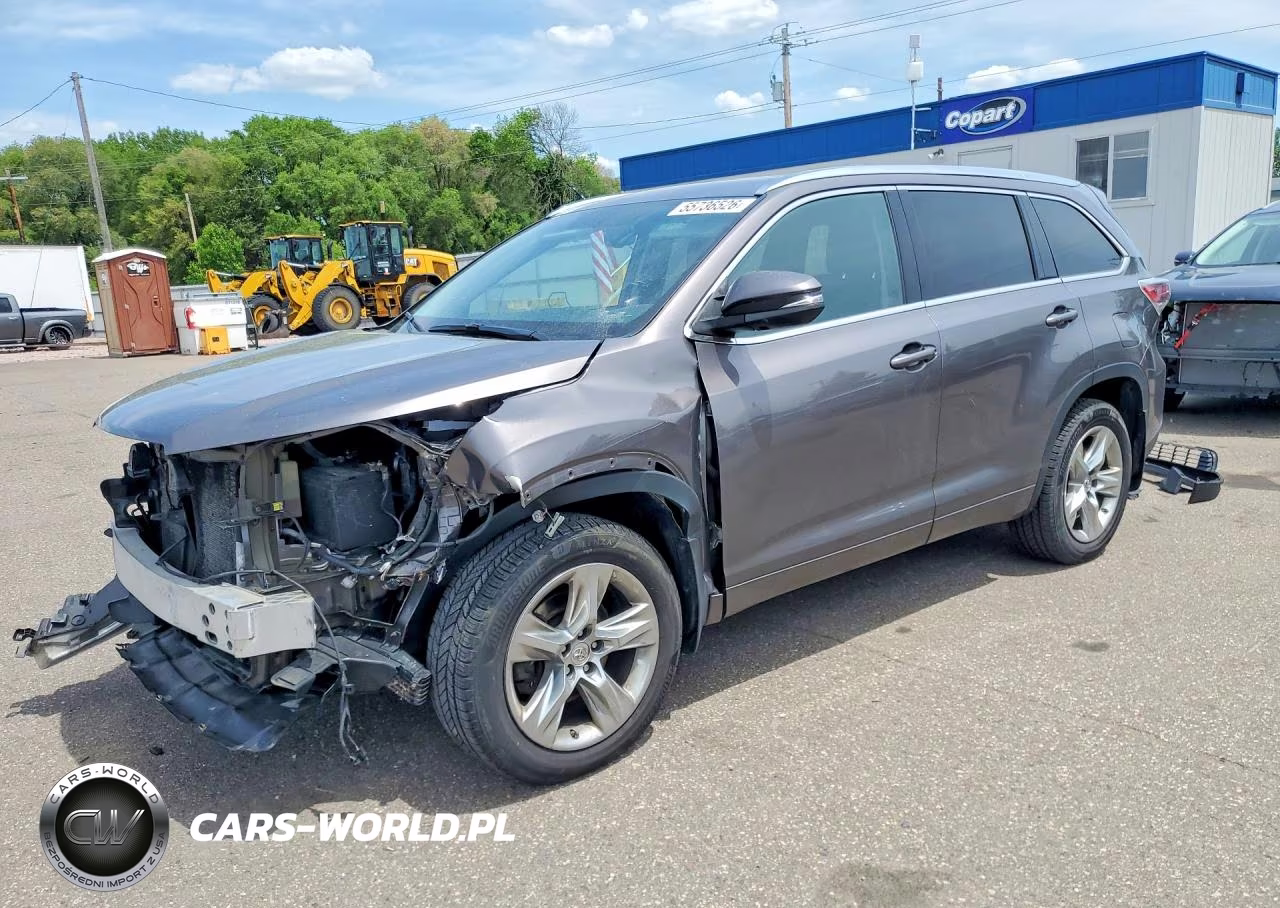 2015 Toyota Highlander Limited – zdjęcie 1 z 14