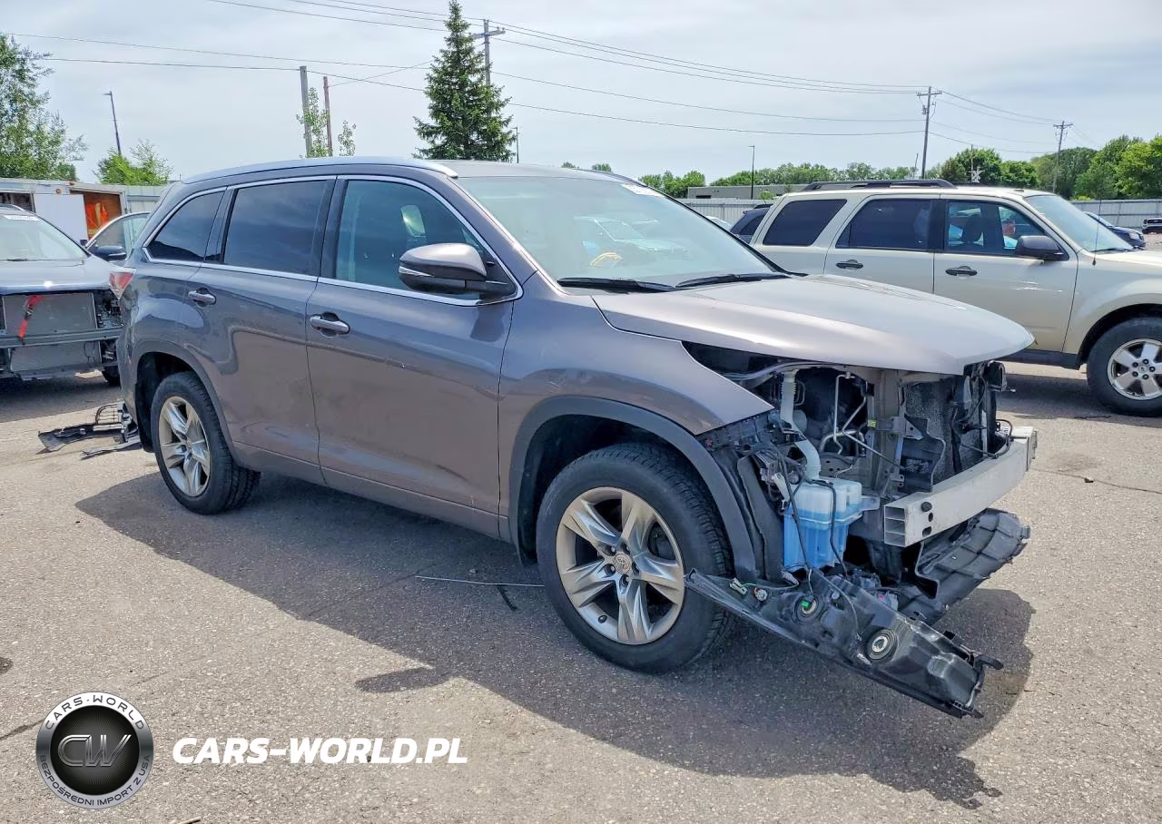2015 Toyota Highlander Limited VIN:5TDDKRFH8FS118655 - 4