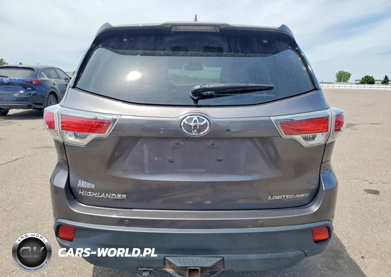 2015 Toyota Highlander Limited VIN:5TDDKRFH8FS118655 - 6