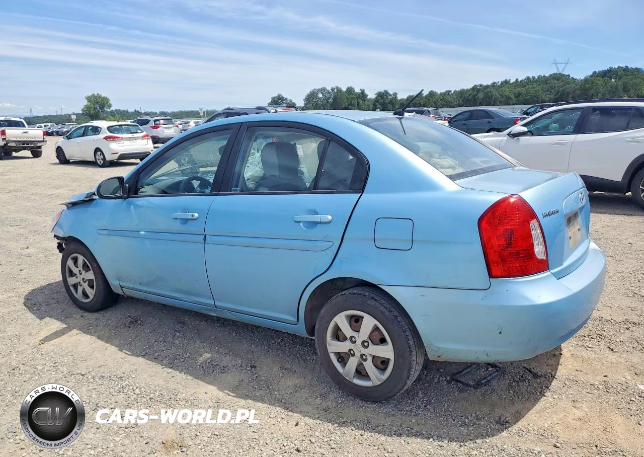 2009 Hyundai Accent Gls VIN:KMHCN46C89U284373 - 2