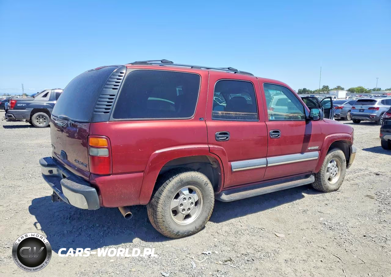 2002 Chevrolet Tahoe K1500 VIN:1GNEK13T52J266131 - 3