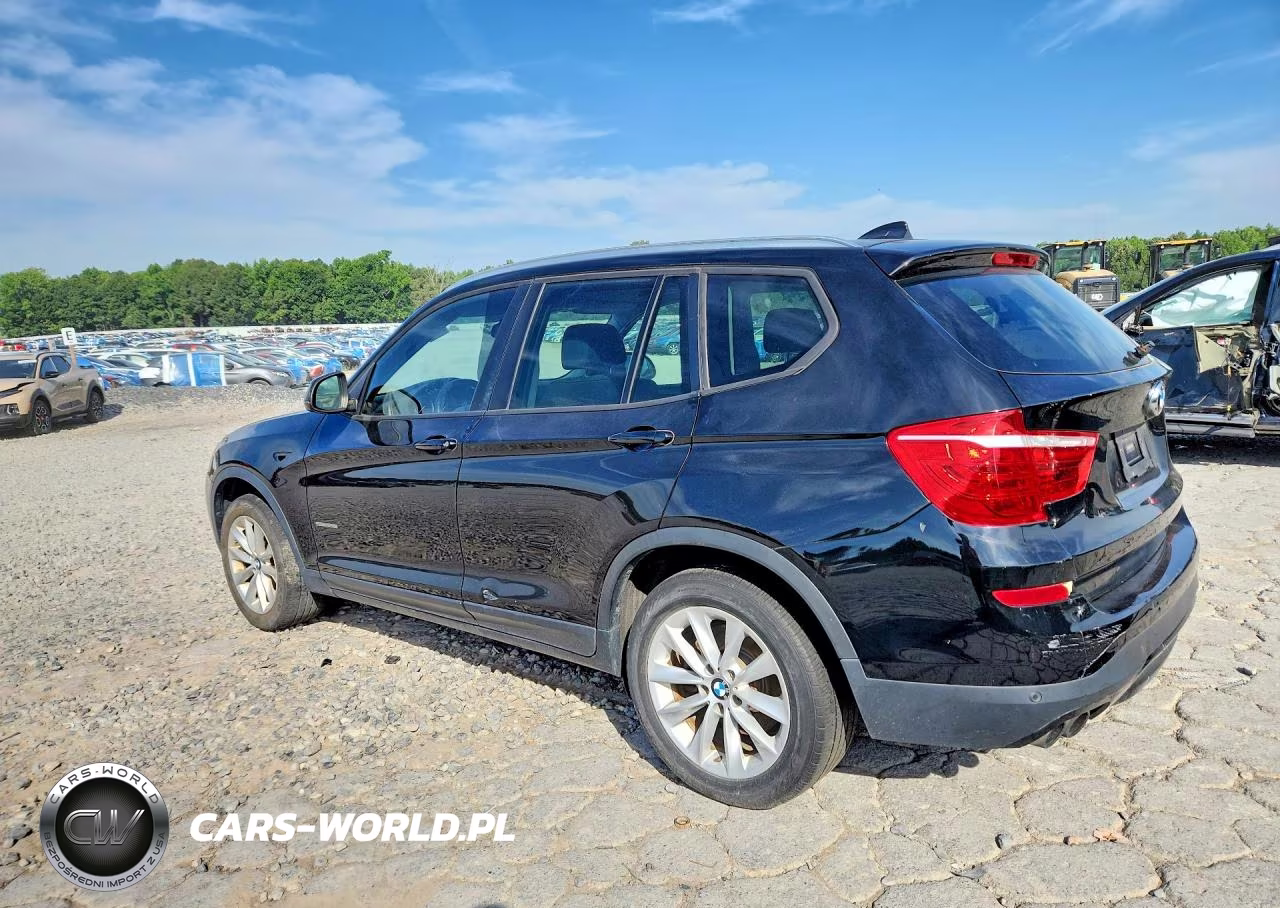 2015 BMW X3 Sdrive28I VIN:5UXWZ7C58F0F75845 - 2