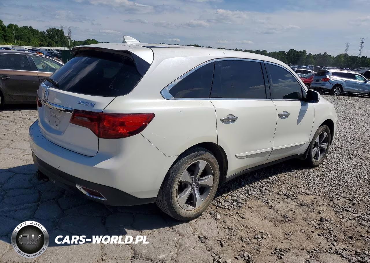 2014 Acura Mdx VIN:5FRYD3H23EB003626 - 3