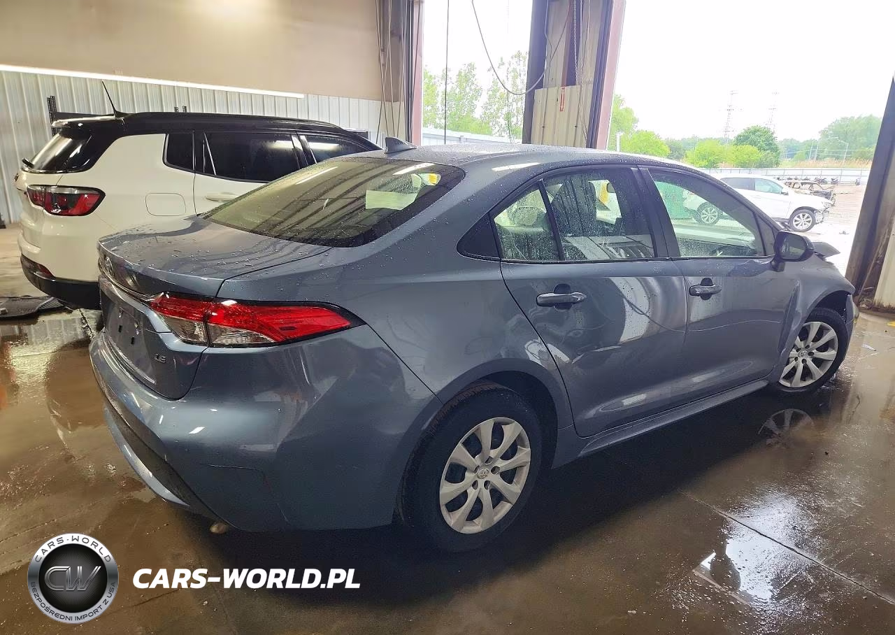 2022 Toyota Corolla Le VIN:JTDEPMAE7N3026149 - 3