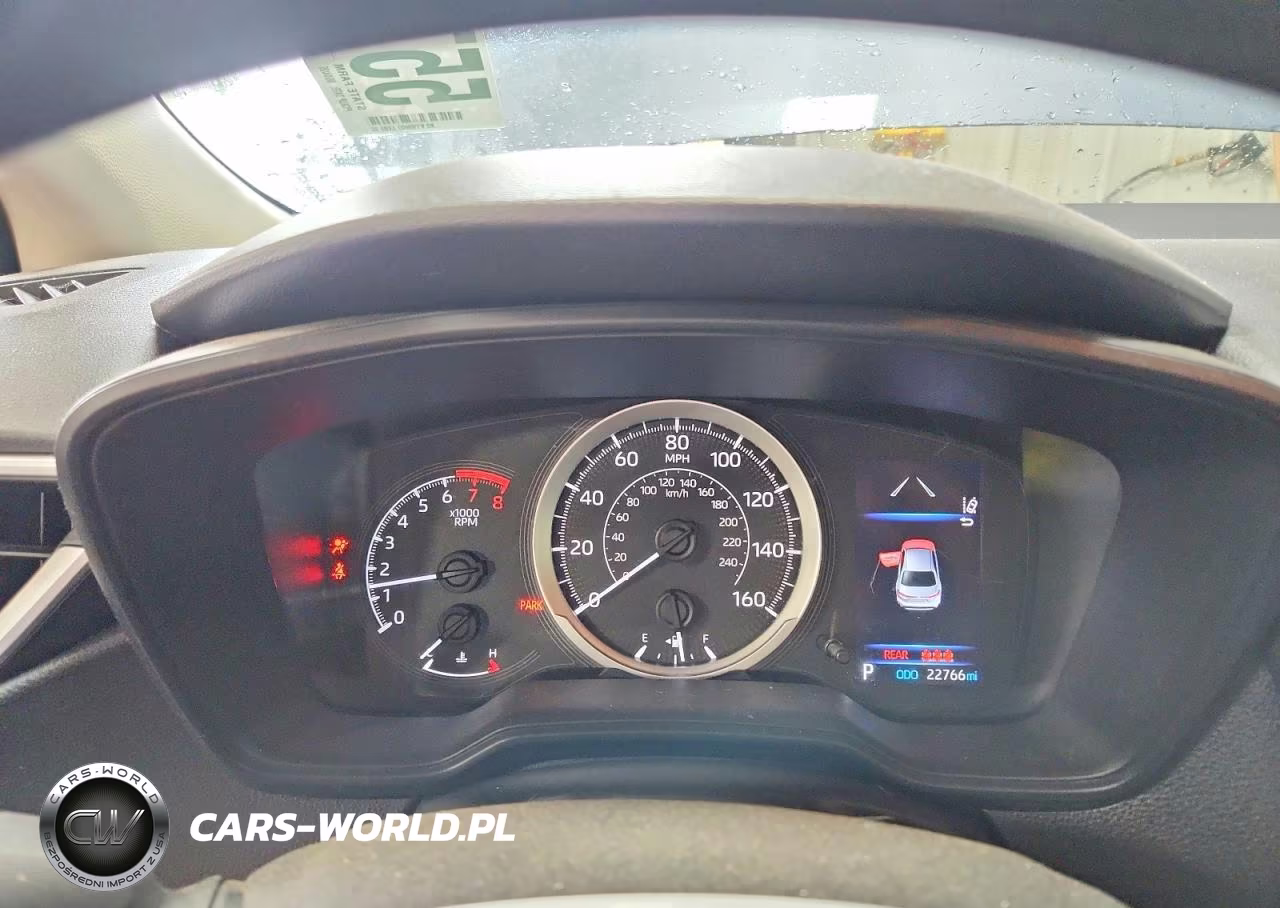 2022 Toyota Corolla Le VIN:JTDEPMAE7N3026149 - 9