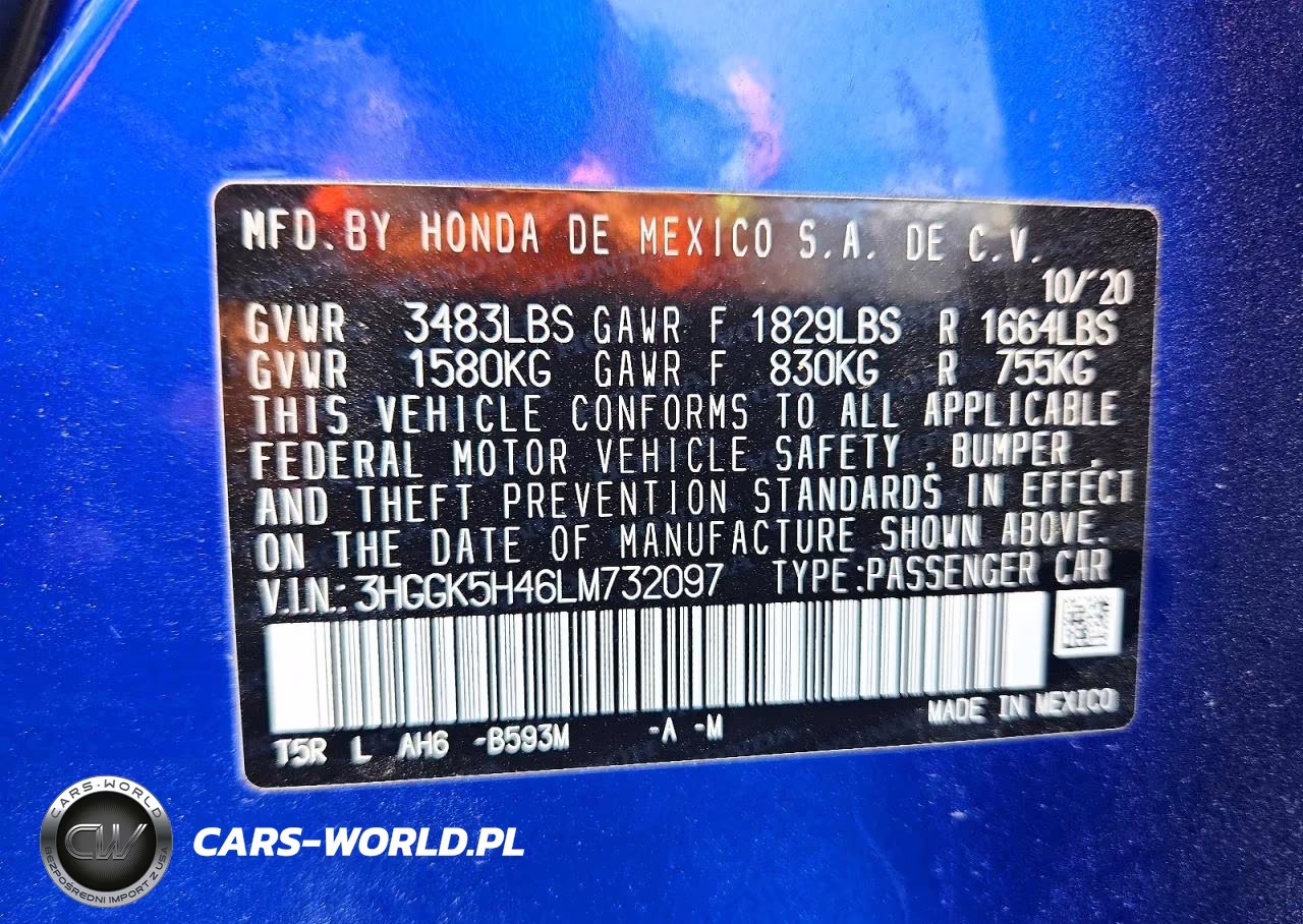 2020 Honda Fit Lx VIN:3HGGK5H46LM732097 - 13