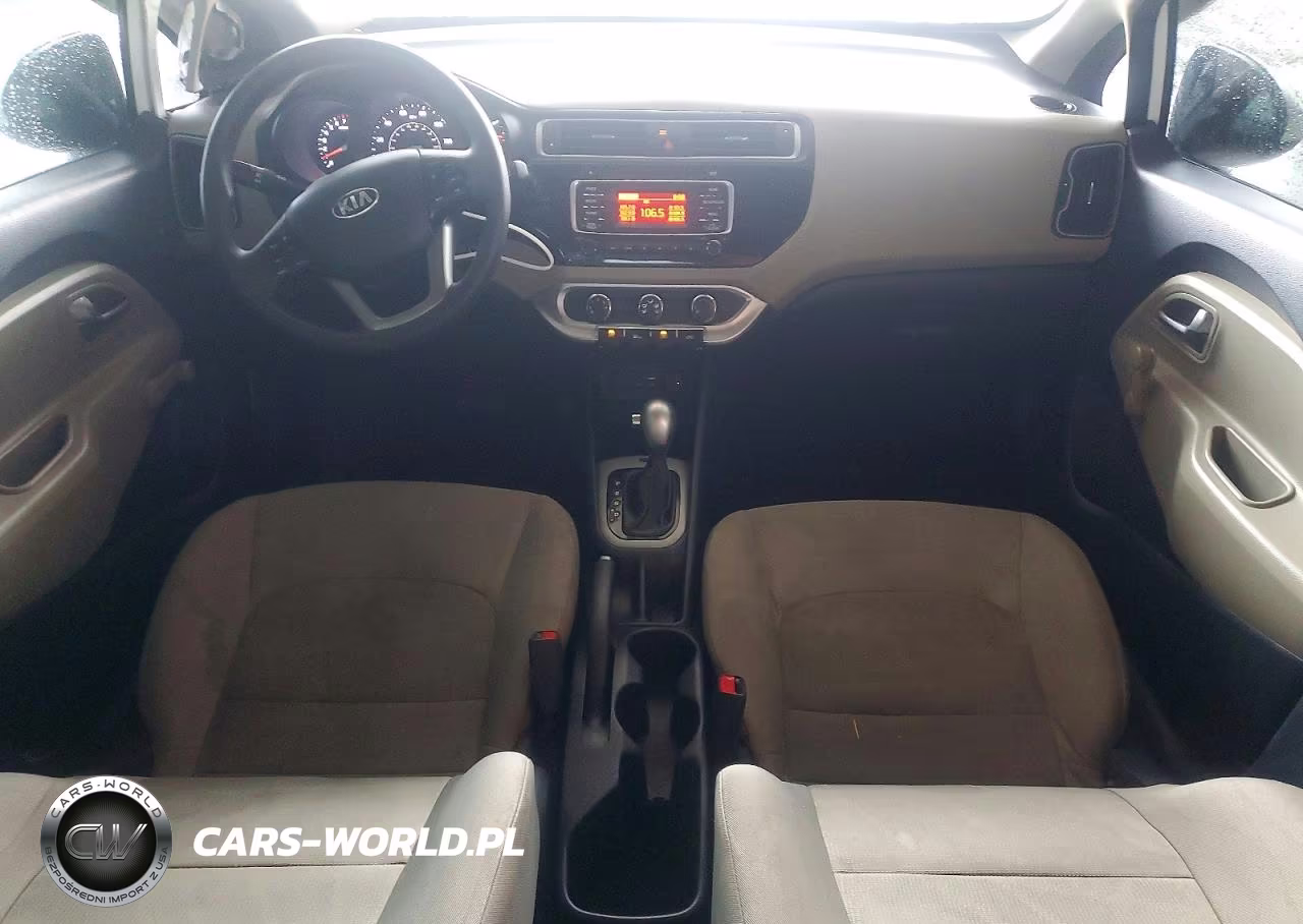 2016 Kia Rio Lx VIN:KNADM4A34G6638231 - 8