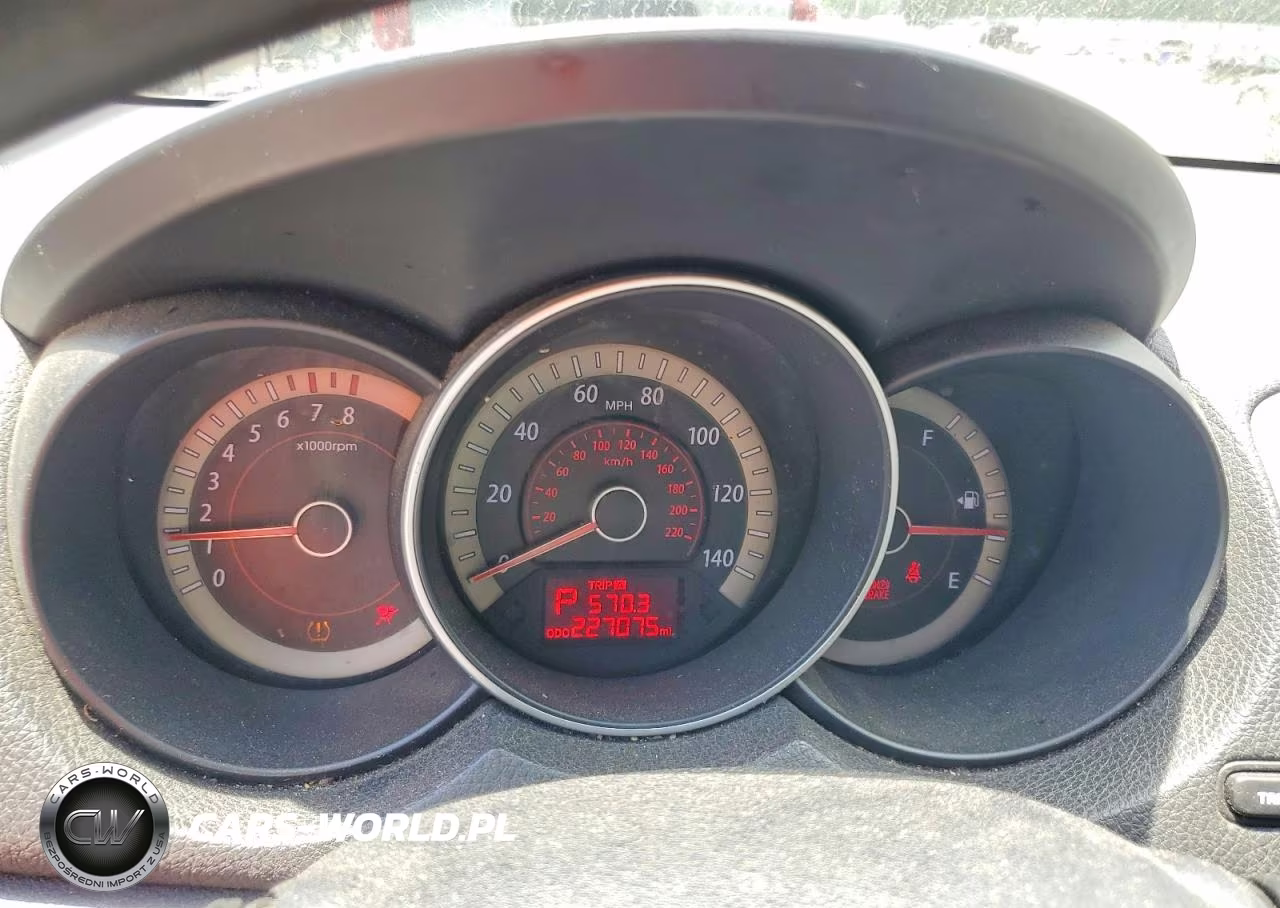 2010 Kia Forte Ex VIN:KNAFU4A24A5307713 - 9