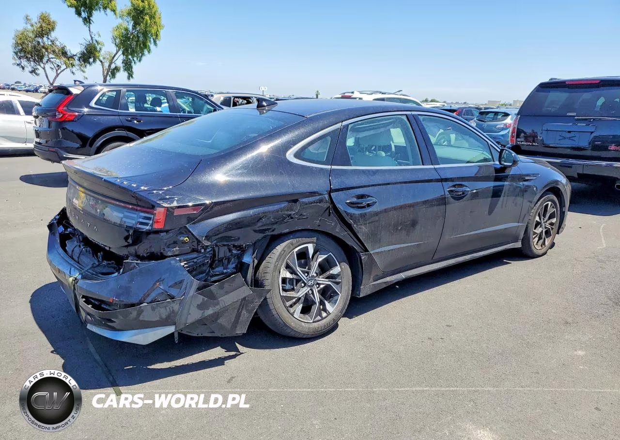 2024 Hyundai Sonata Sel VIN:KMHL64JA1RA381161 - 3