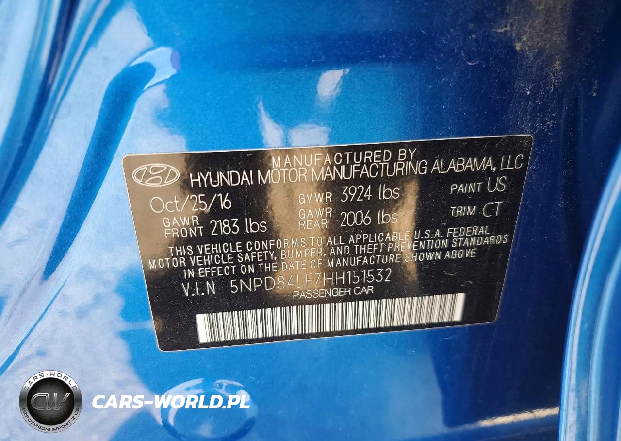 2017 Hyundai Elantra Value Edition VIN:5NPD84LF7HH151532 - 12