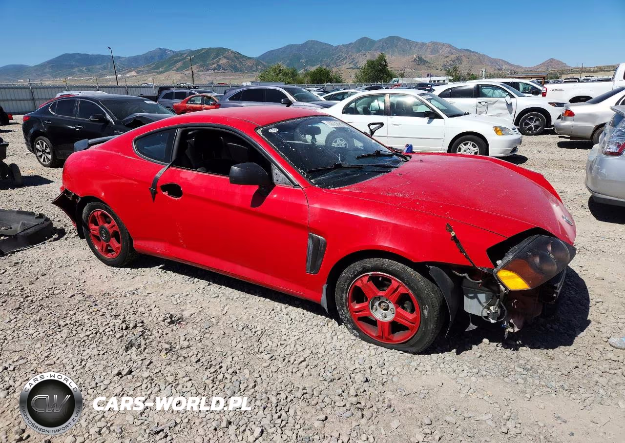 2003 Hyundai Tiburon Gt VIN:KMHHN65F83U043031 - 4