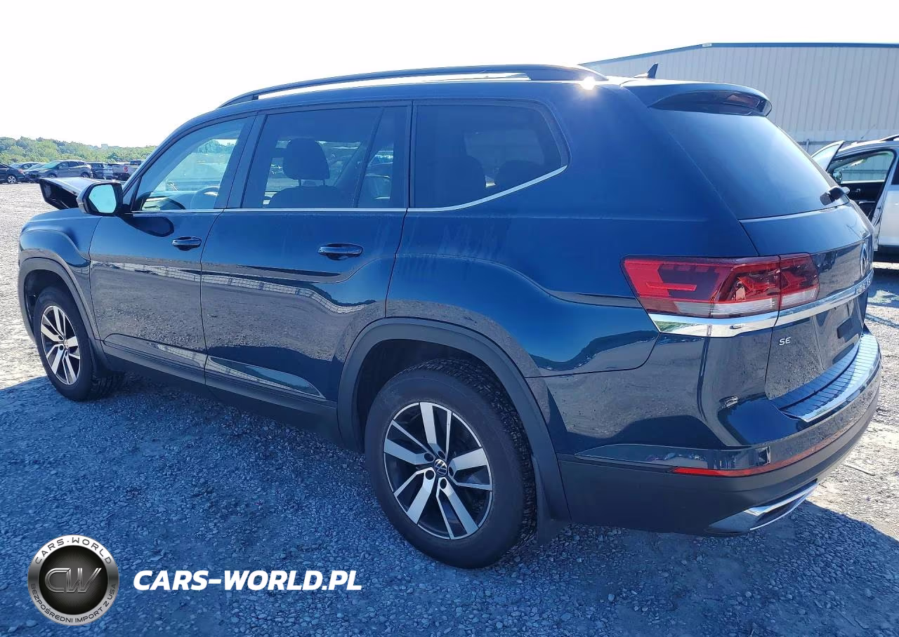 2022 Volkswagen Atlas Se VIN:1V2LP2CA3NC508038 - 2