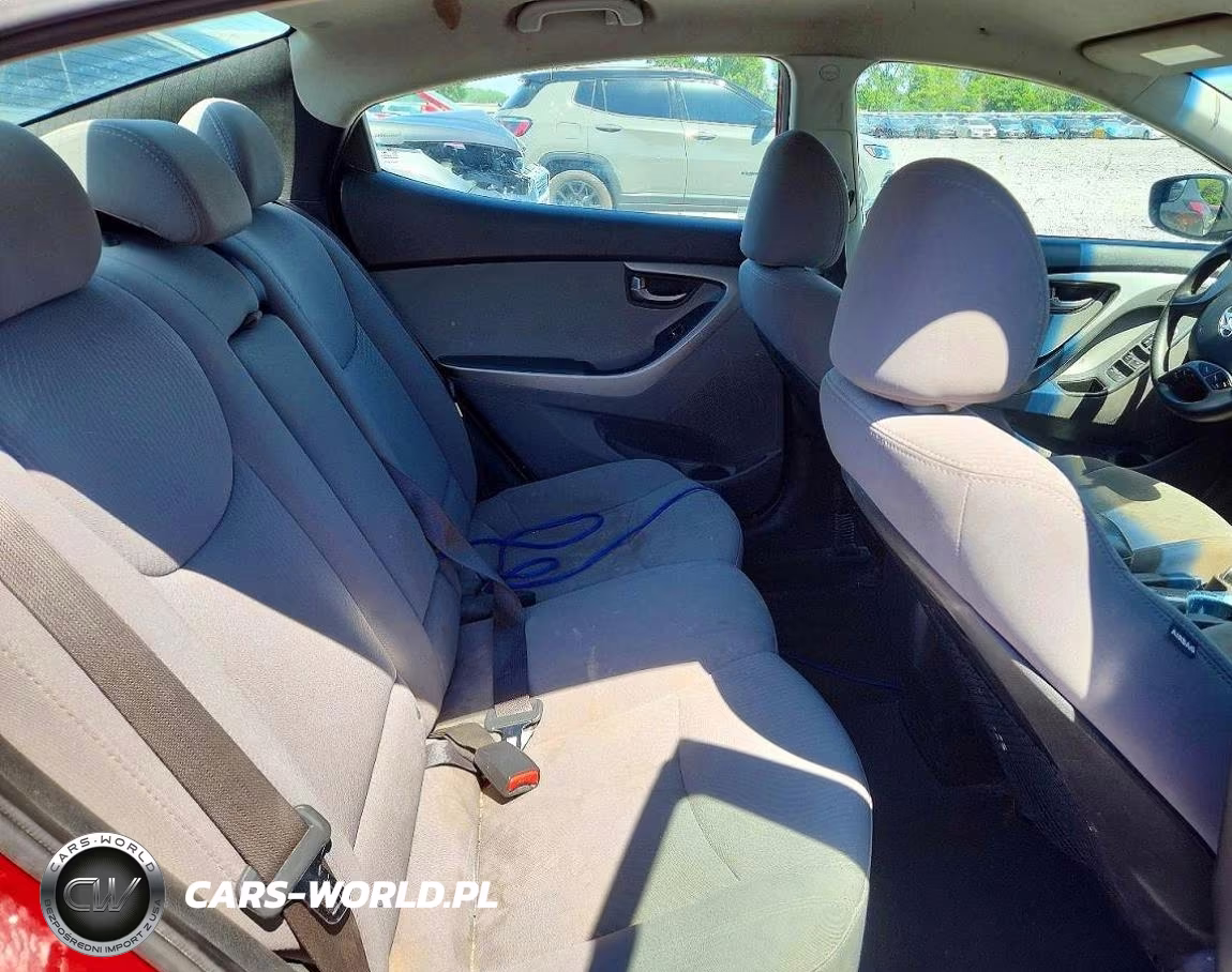 2014 Hyundai Elantra Se VIN:5NPDH4AE1EH456160 - 10