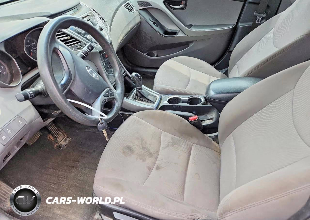 2014 Hyundai Elantra Se VIN:5NPDH4AE1EH456160 - 7