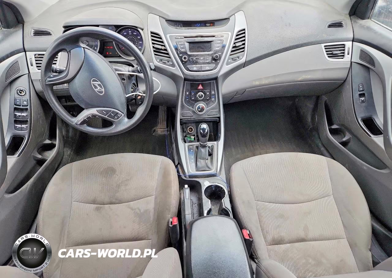 2014 Hyundai Elantra Se VIN:5NPDH4AE1EH456160 - 8