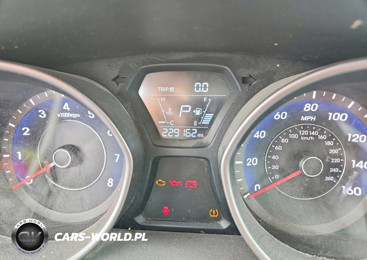 2014 Hyundai Elantra Se VIN:5NPDH4AE1EH456160 - 9