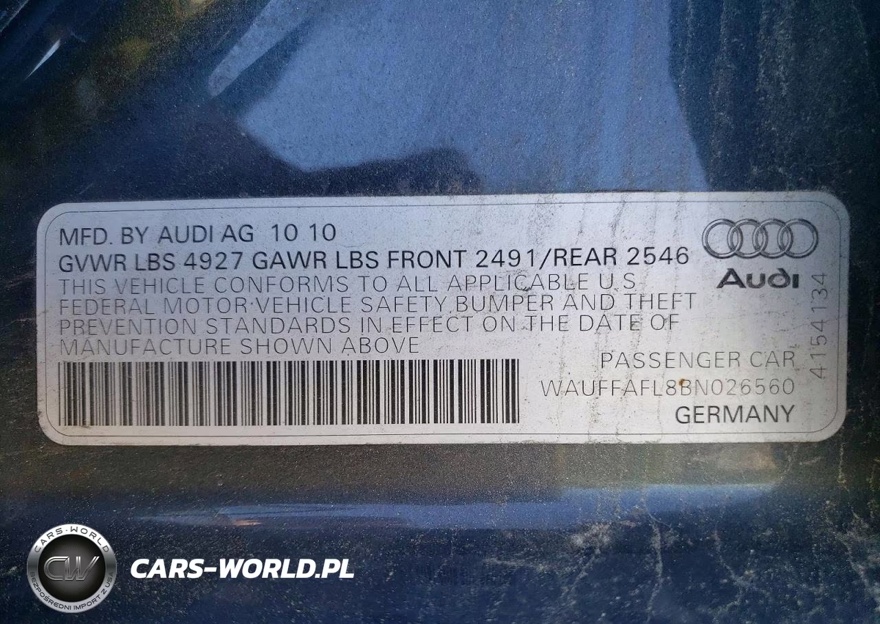 2011 Audi A4 Premium Plus VIN:WAUFFAFL8BN026560 - 12