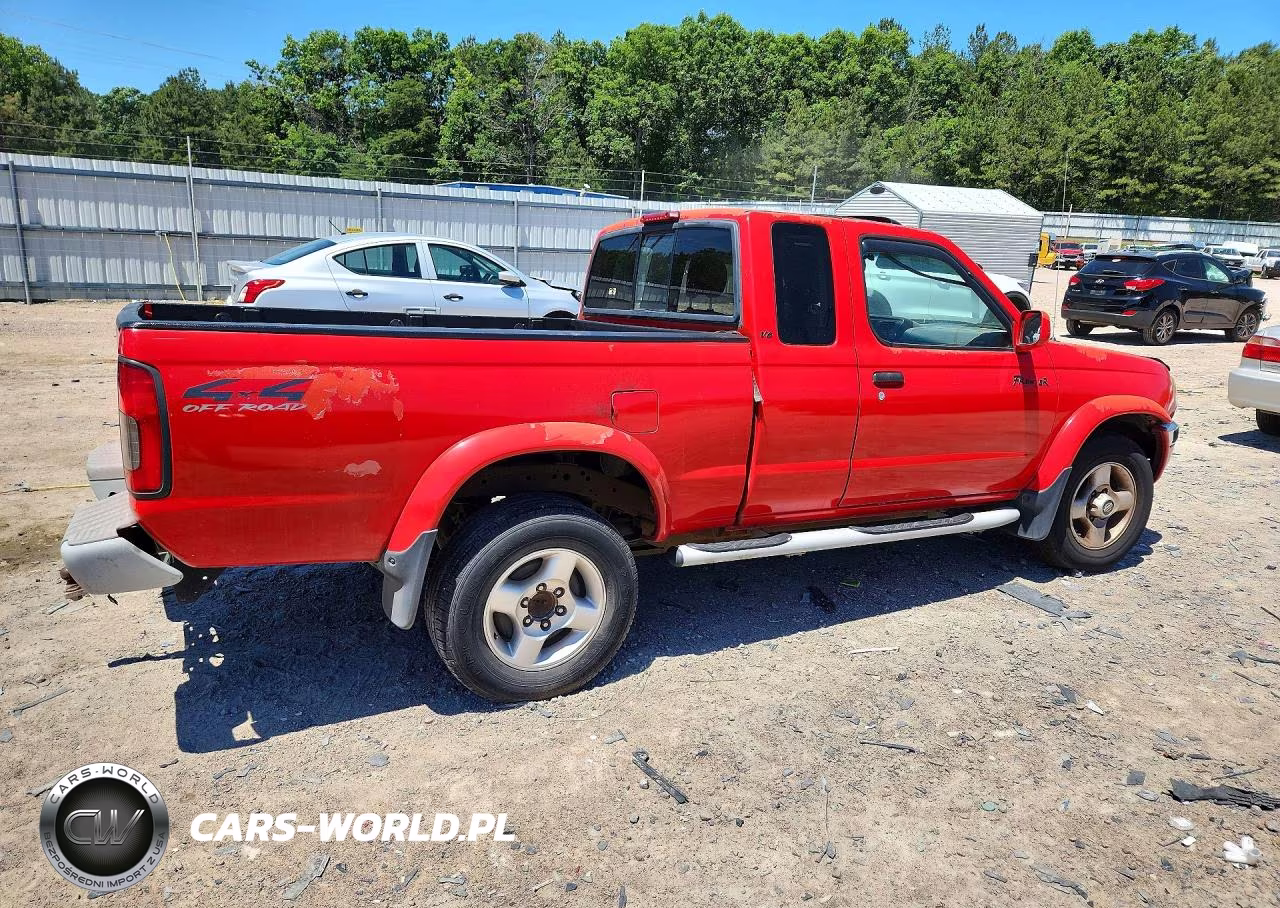 2000 Nissan Frontier Xe-V6 VIN:1N6ED26Y1YC348500 - 3