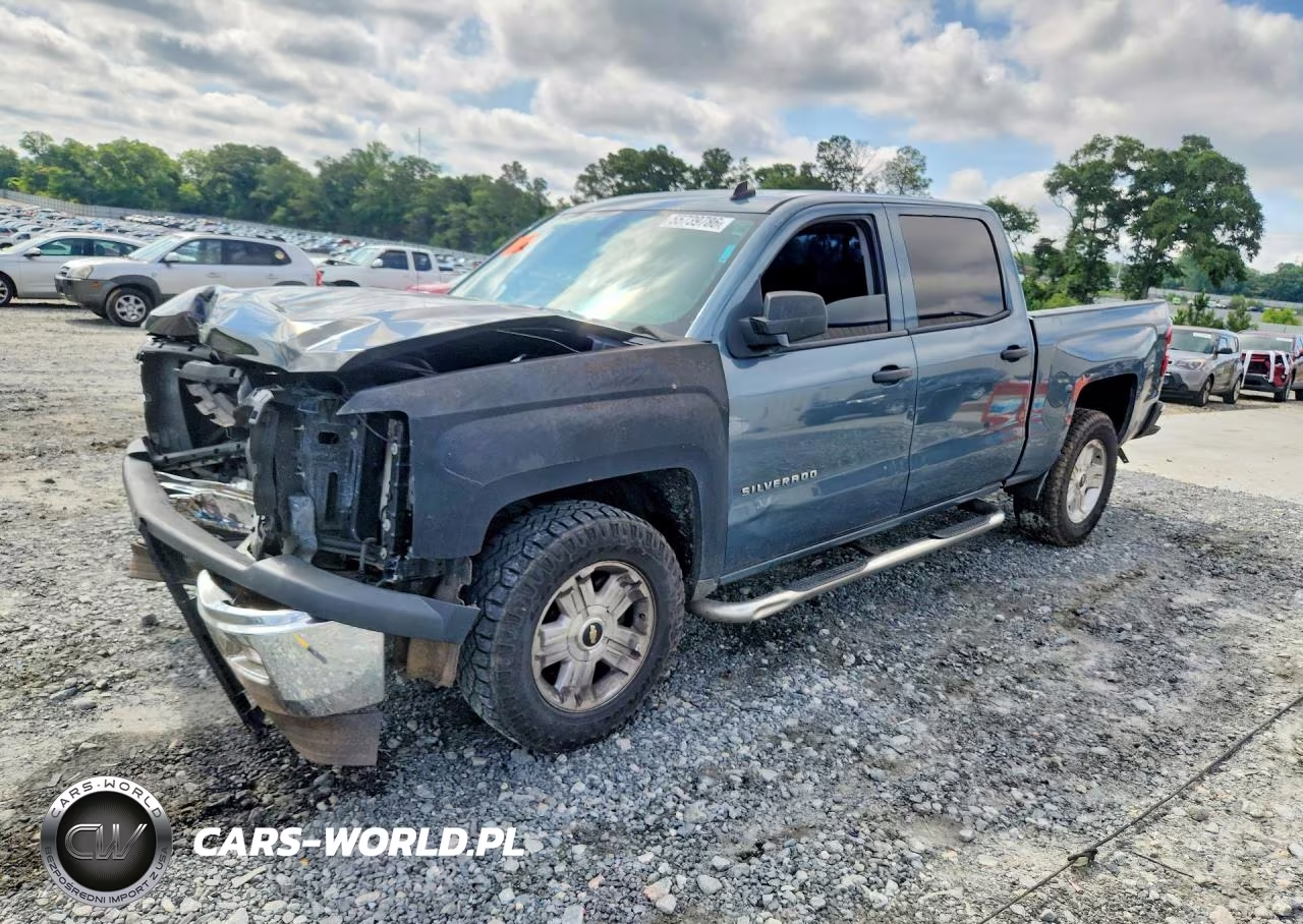 2014 Chevrolet Silverado K1500 Lt VIN:3GCUKREC7EG120304 - 1