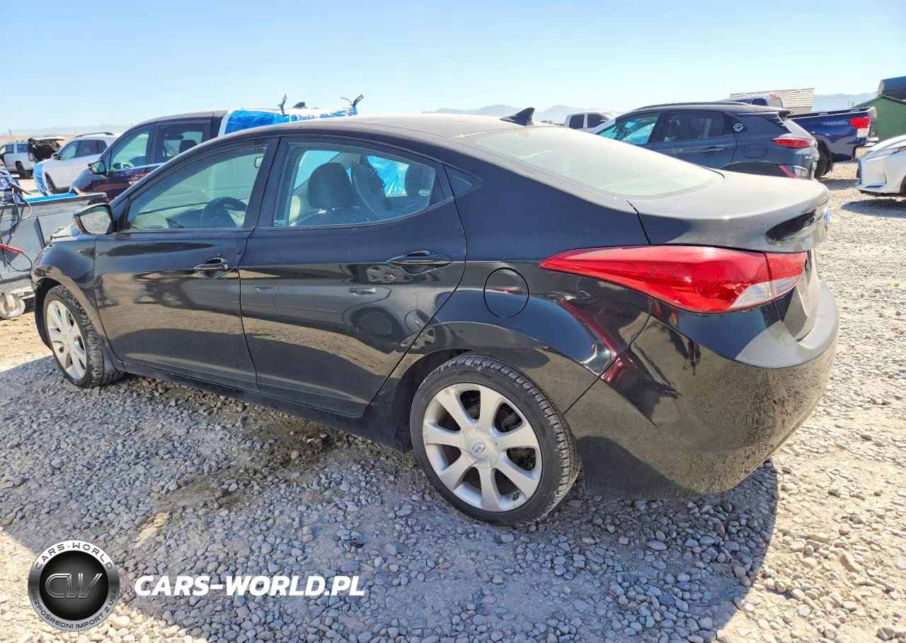 2013 Hyundai Elantra Limited VIN:5NPDH4AE0DH166183 - 2