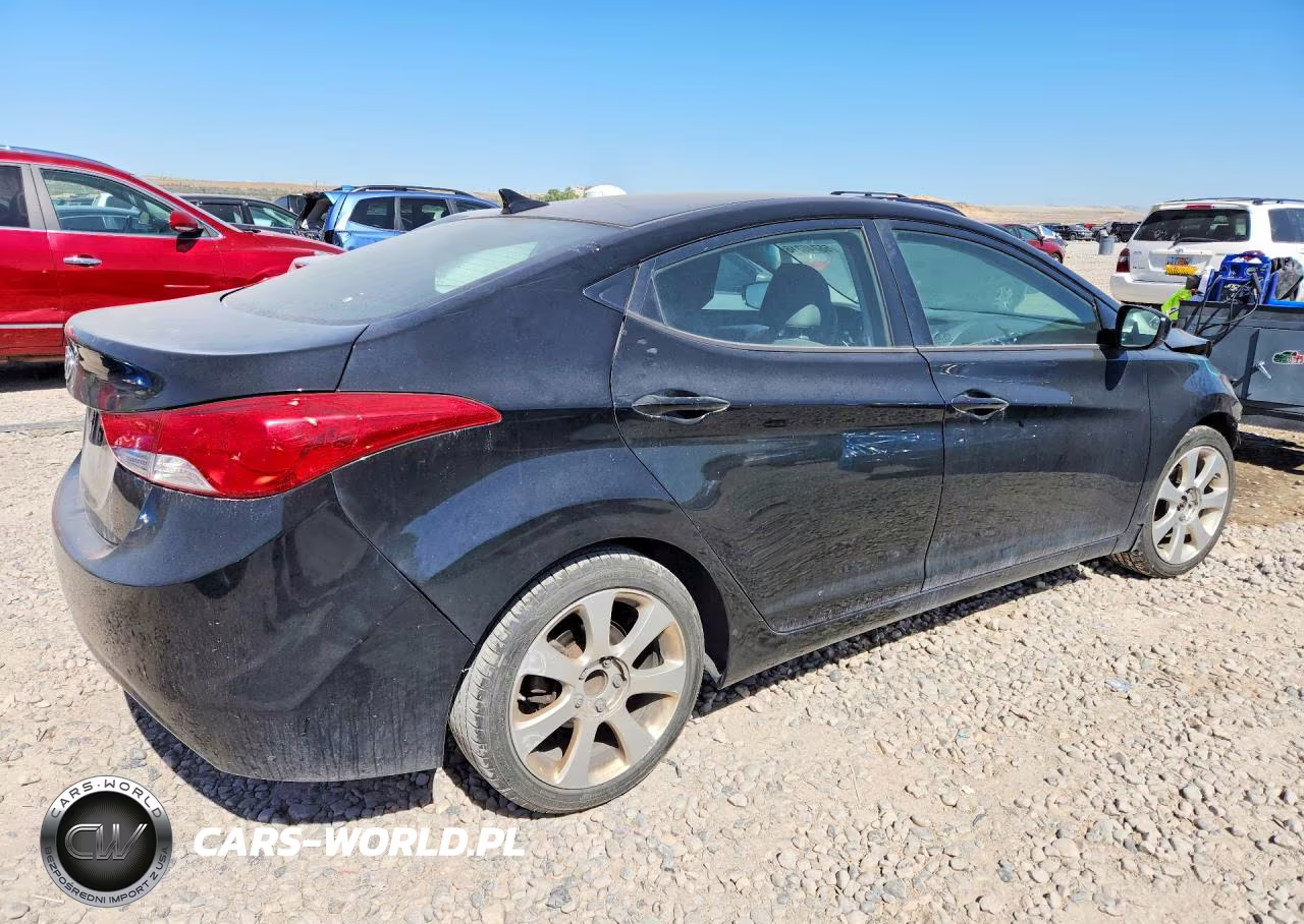 2013 Hyundai Elantra Limited VIN:5NPDH4AE0DH166183 - 3