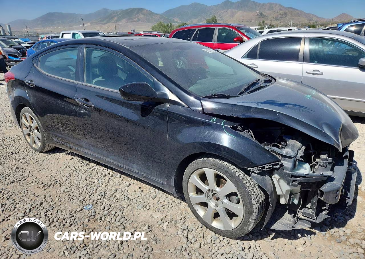 2013 Hyundai Elantra Limited VIN:5NPDH4AE0DH166183 - 4