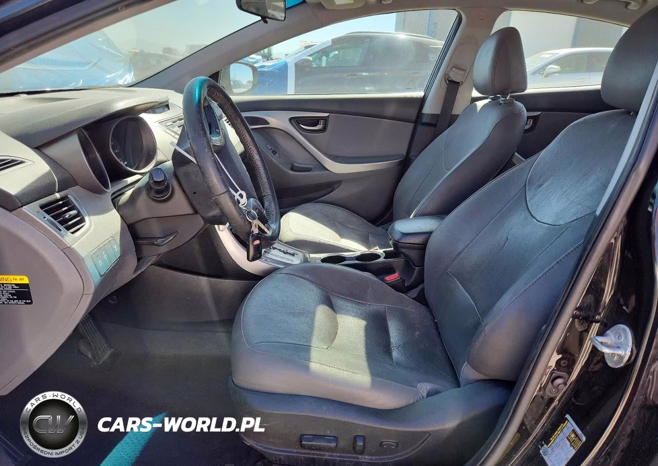 2013 Hyundai Elantra Limited VIN:5NPDH4AE0DH166183 - 7