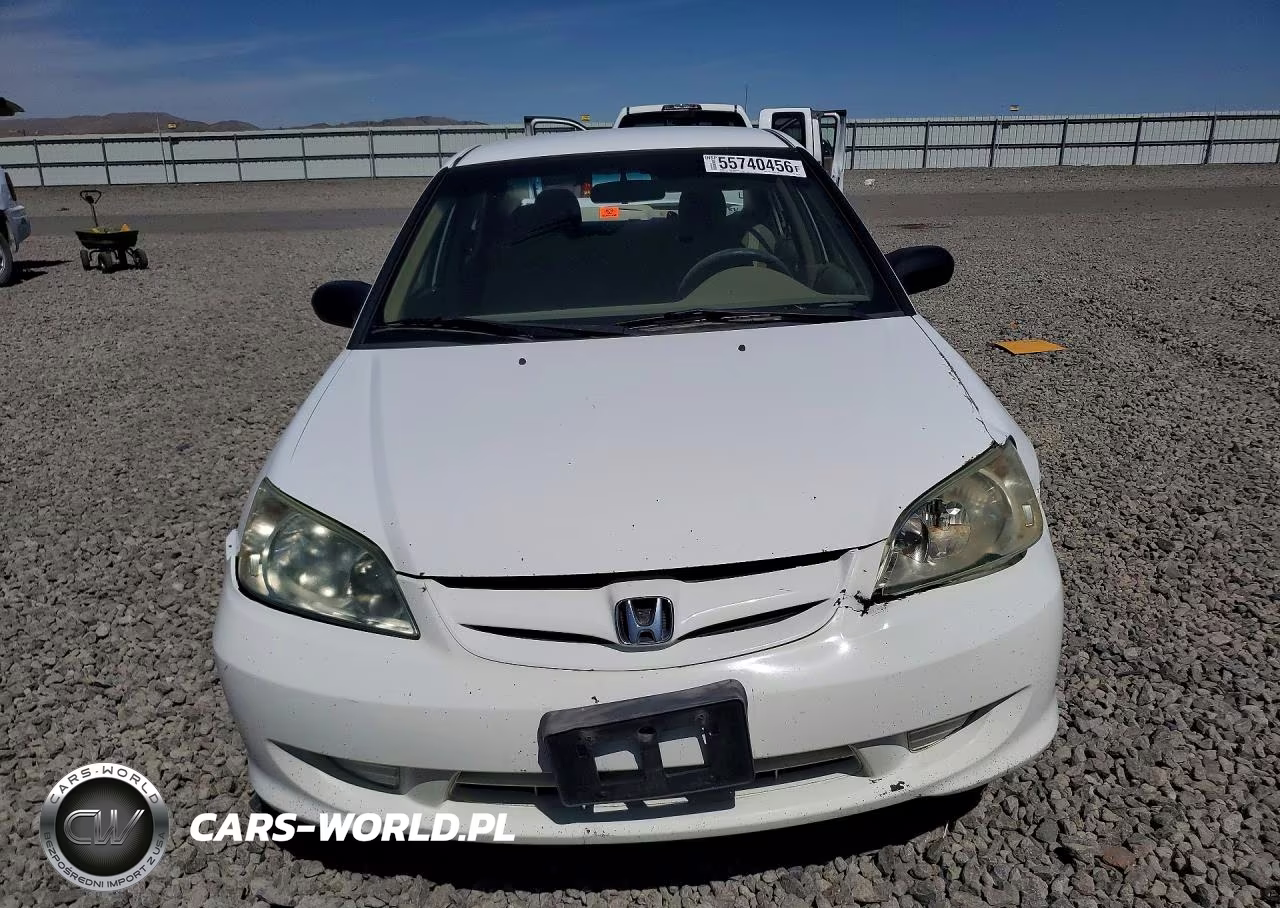 2004 Honda Civic Lx VIN:2HGES16504H541786 - 5