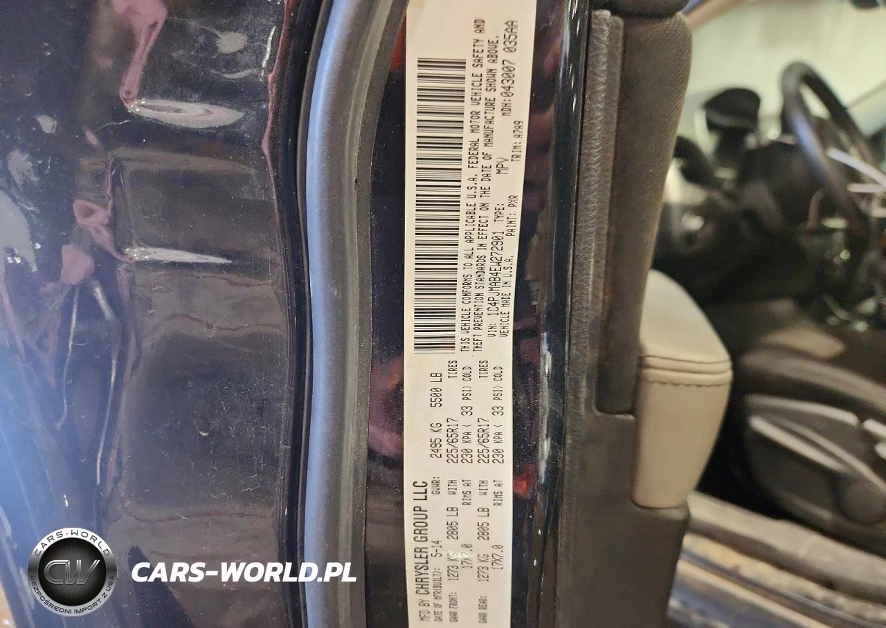 2014 Jeep Cherokee Sport VIN:1C4PJMAB4EW272901 - 14
