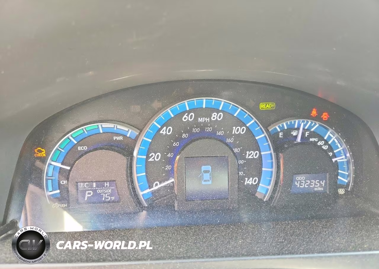 2013 Toyota Camry Hybrid Le VIN:4T1BD1FK5DU075315 - 9