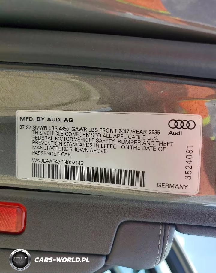 2023 Audi A4 Premium Plus 45 VIN:WAUEAAF47PN002146 - 12