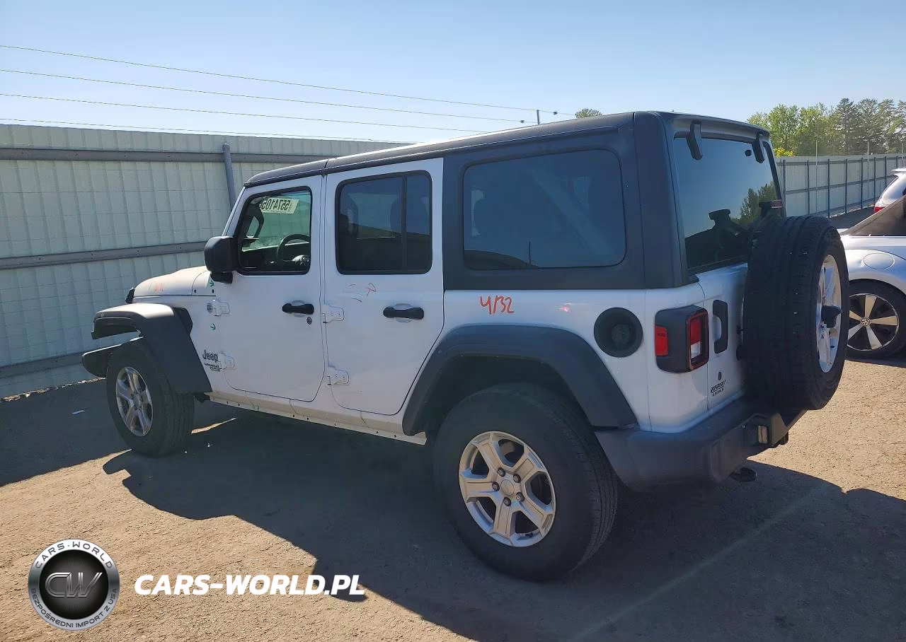 2018 Jeep Wrangler Unlimited Sport VIN:1C4HJXDG9JW115887 - 2