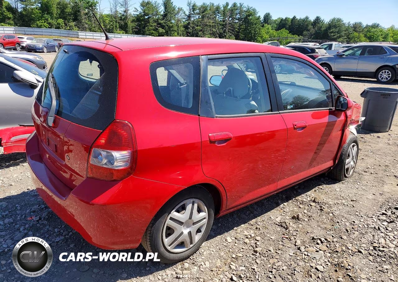 2007 Hond Fit VIN:JHMGD38477S024014 - 3