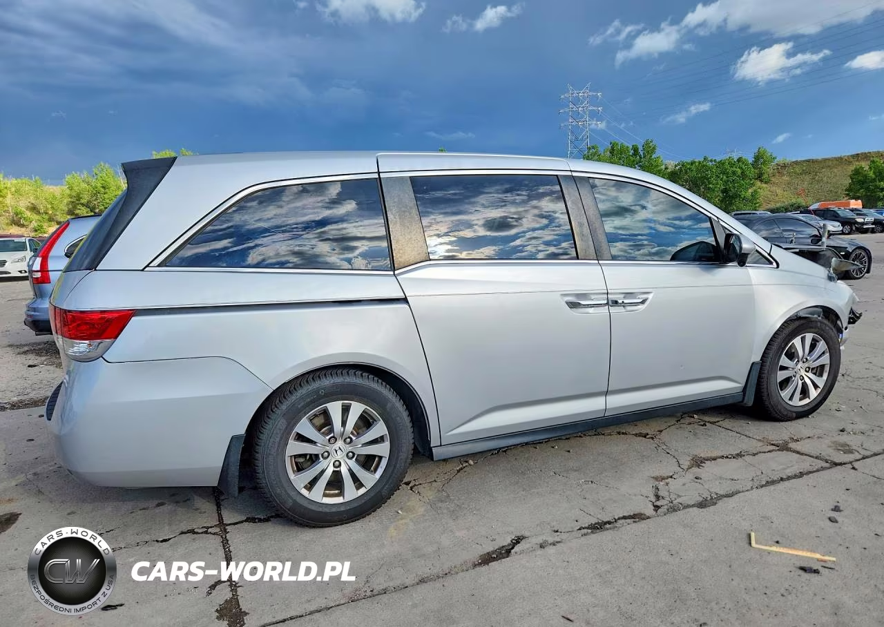 2015 Honda Odyssey Exl VIN:5FNRL5H69FB055304 - 3
