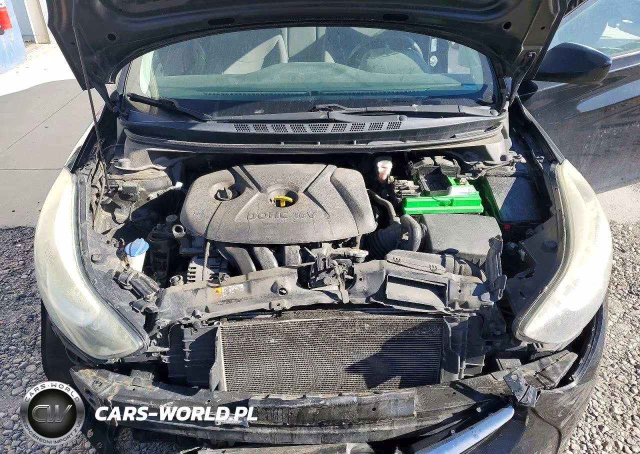 2014 Hyundai Elantra Se VIN:5NPDH4AEXEH486810 - 11