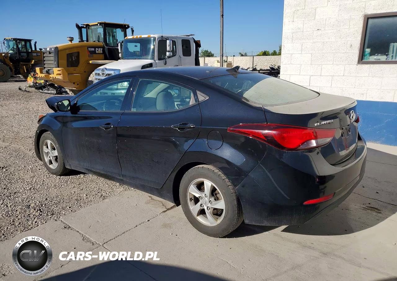 2014 Hyundai Elantra Se VIN:5NPDH4AEXEH486810 - 2