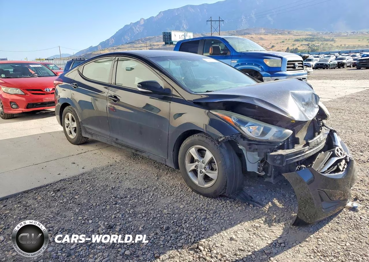 2014 Hyundai Elantra Se VIN:5NPDH4AEXEH486810 - 4