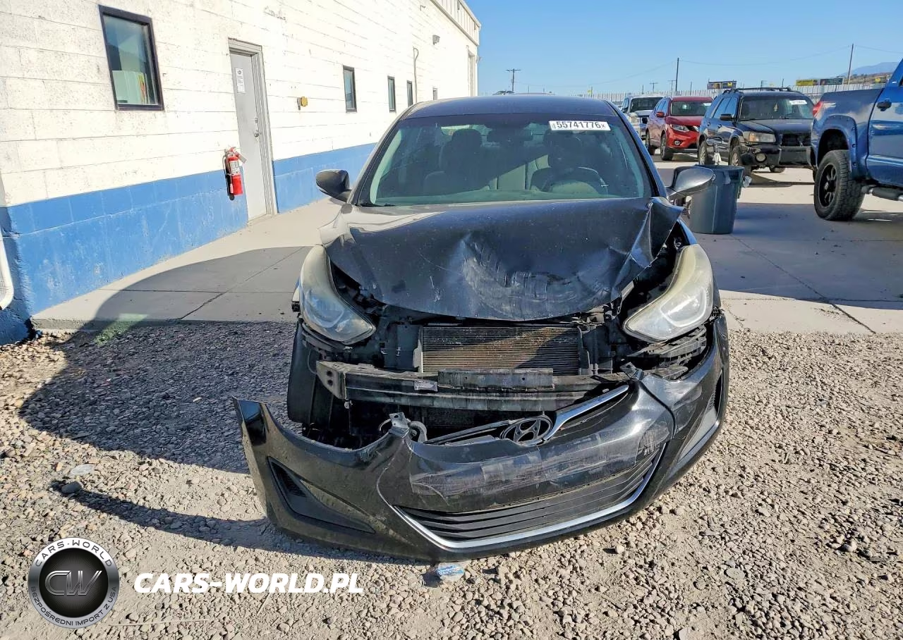 2014 Hyundai Elantra Se VIN:5NPDH4AEXEH486810 - 5