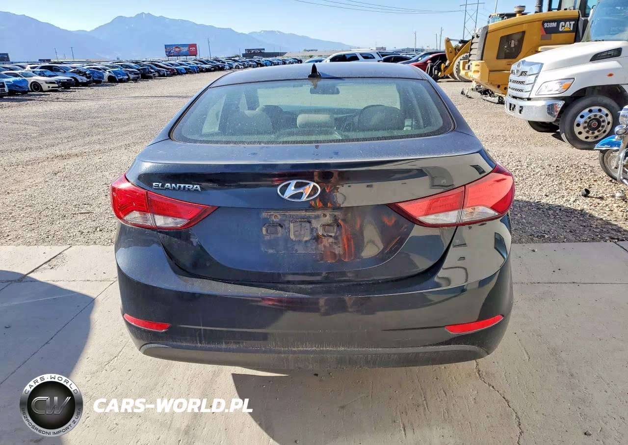 2014 Hyundai Elantra Se VIN:5NPDH4AEXEH486810 - 6