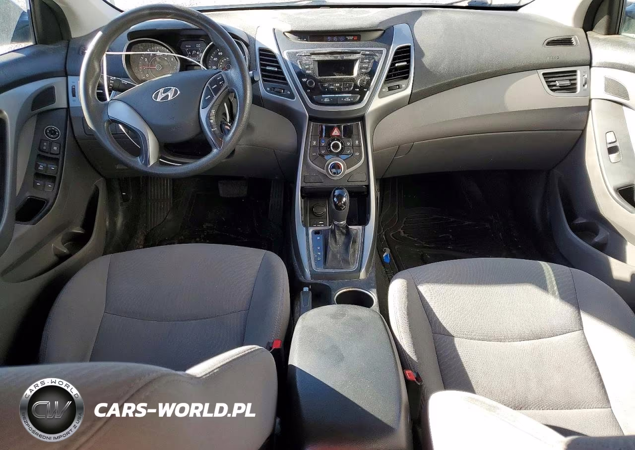 2014 Hyundai Elantra Se VIN:5NPDH4AEXEH486810 - 8