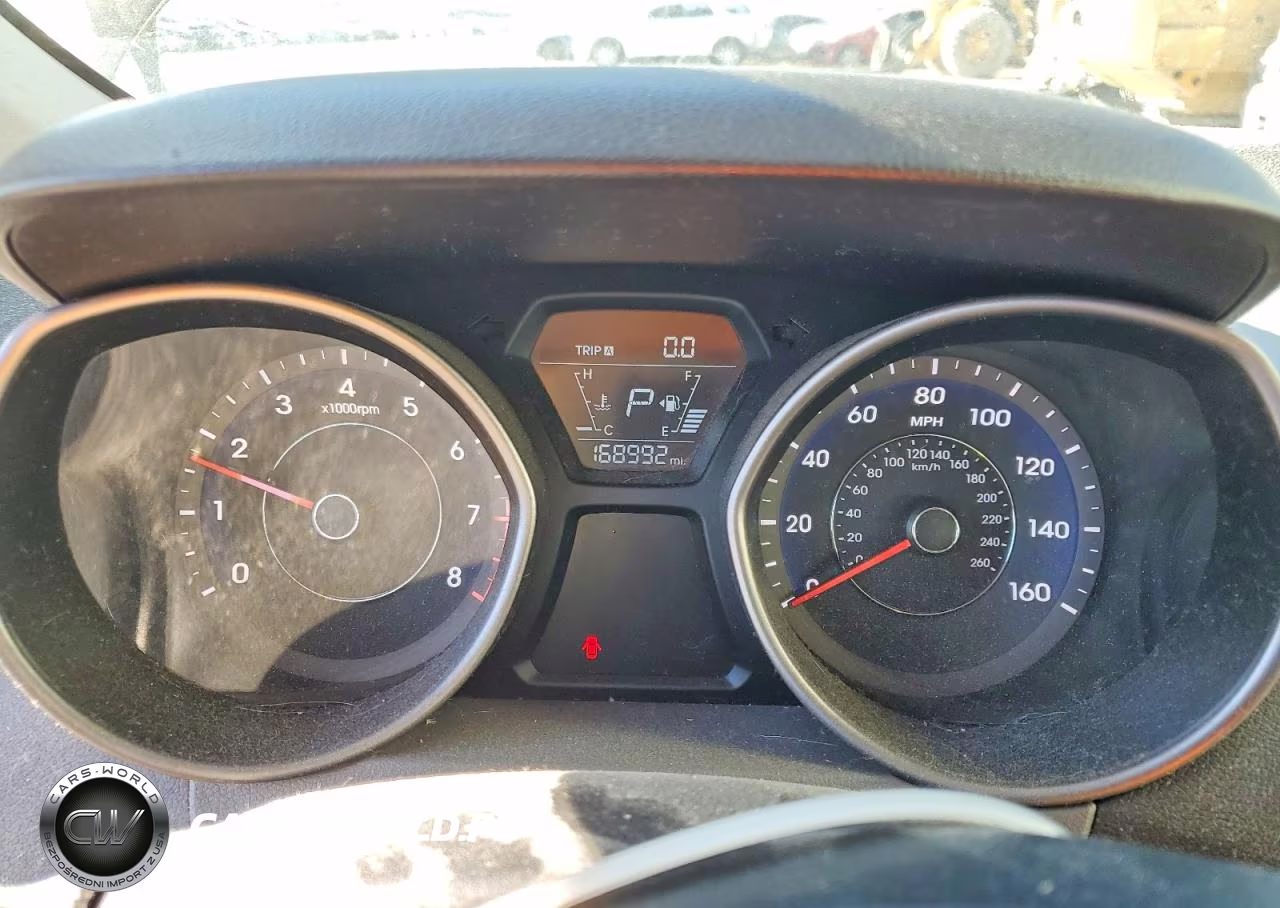2014 Hyundai Elantra Se VIN:5NPDH4AEXEH486810 - 9