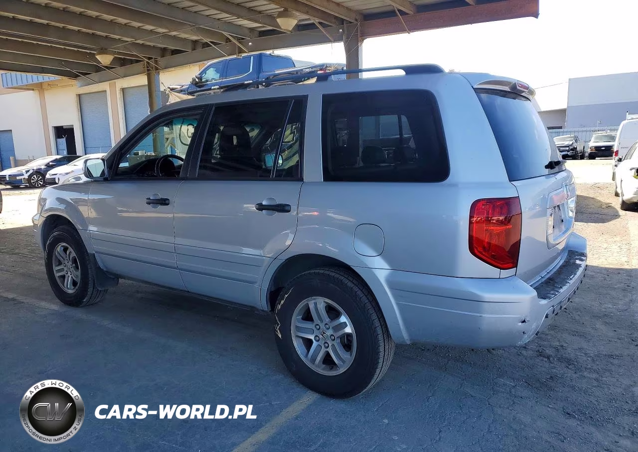 2003 Honda Pilot Exl VIN:2HKYF18683H606699 - 2