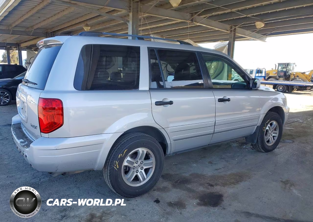 2003 Honda Pilot Exl VIN:2HKYF18683H606699 - 3