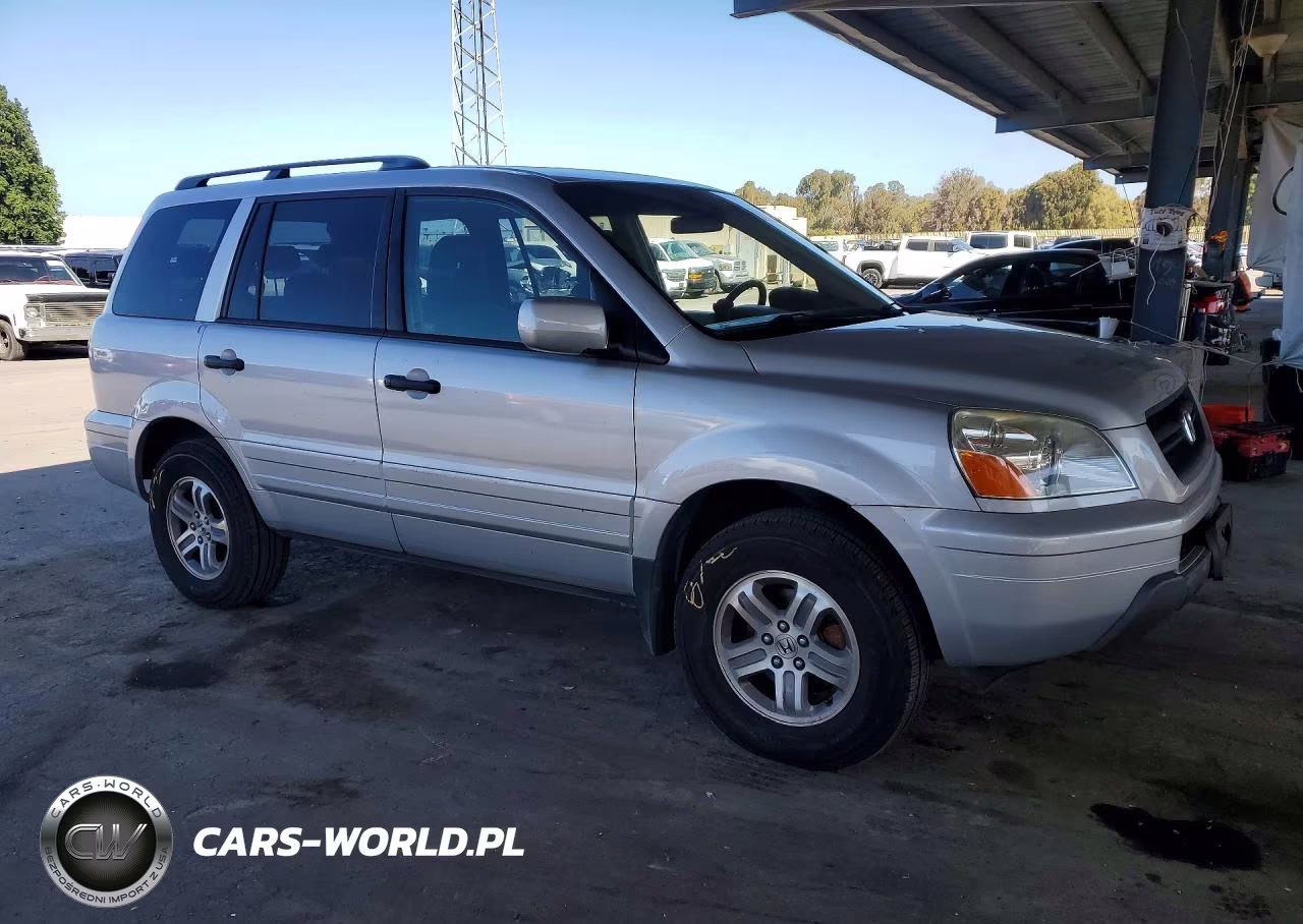 2003 Honda Pilot Exl VIN:2HKYF18683H606699 - 4