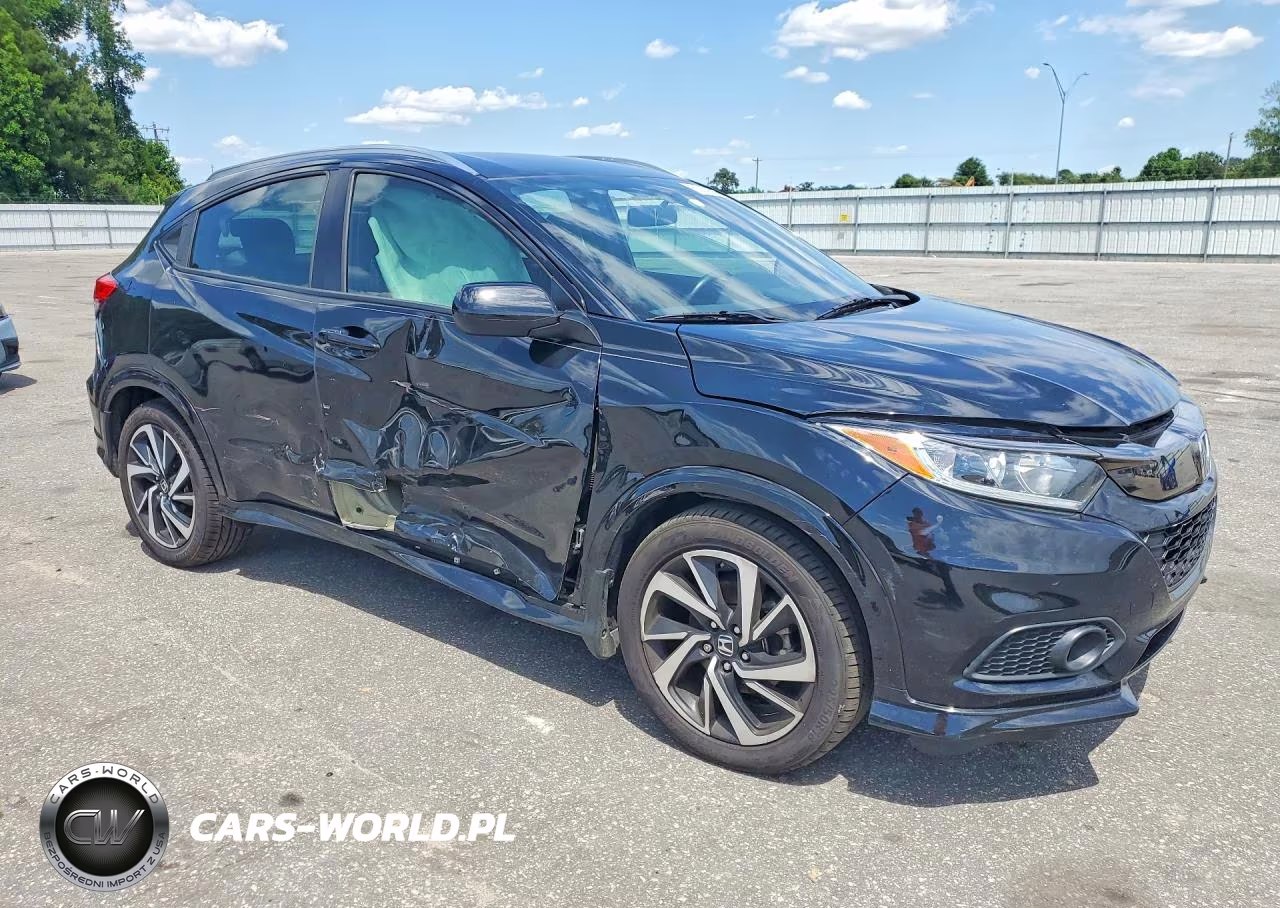 2019 Honda Hr-V Sport VIN:3CZRU5H11KM729219 - 4