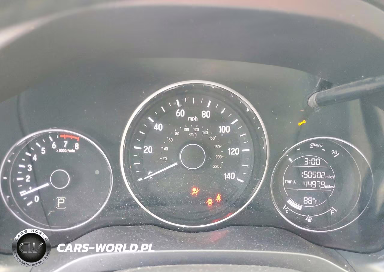 2019 Honda Hr-V Sport VIN:3CZRU5H11KM729219 - 9