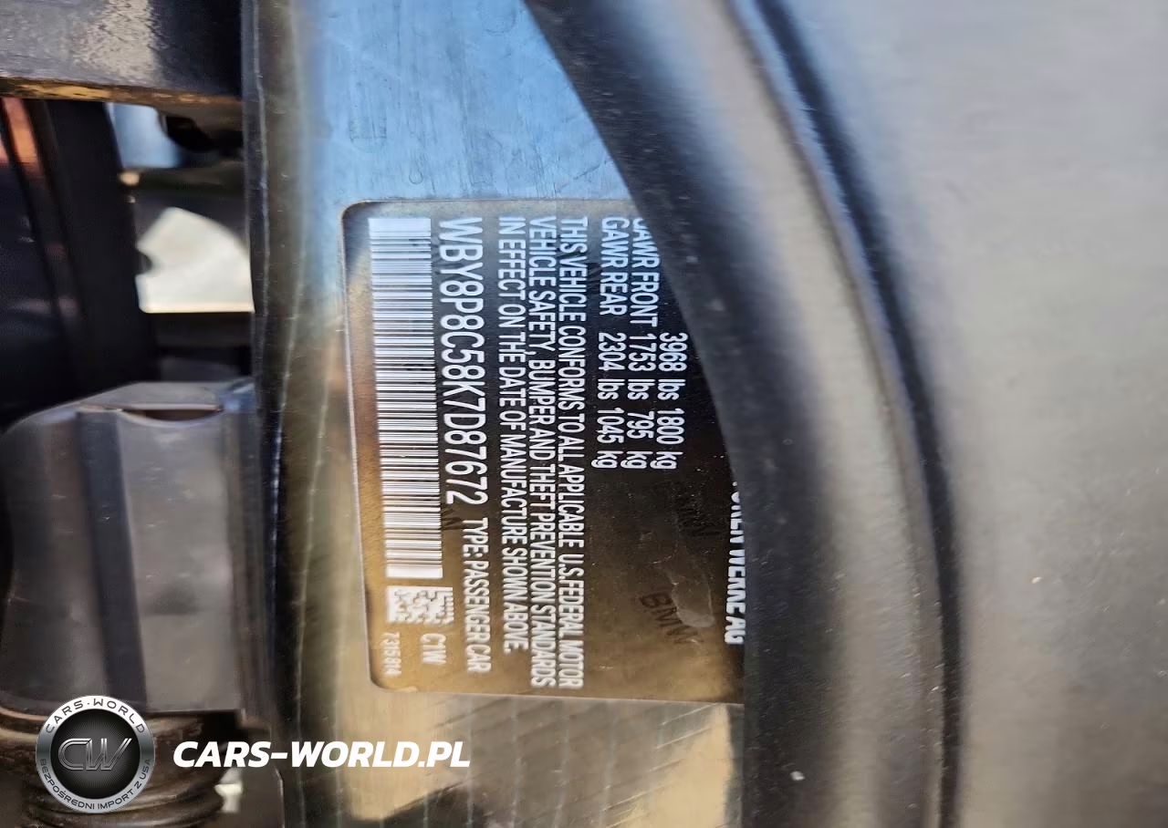 2019 BMW I3 S Rex VIN:WBY8P8C58K7D87672 - 12