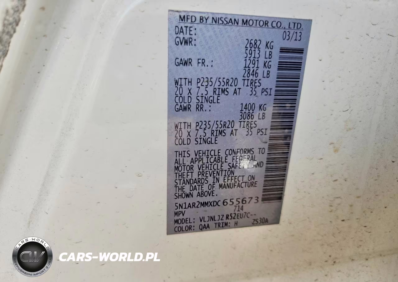 2013 Nissan Pathfinder S VIN:5N1AR2MMXDC655673 - 13
